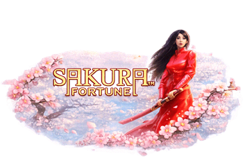 Tragaperra Sakura Fortune en Oscar Spin Casino con flor de cerezo y giros gratuitos